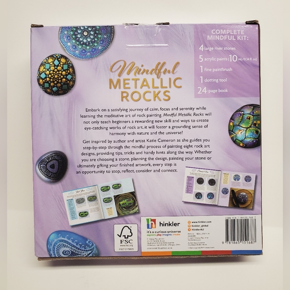 Mindful Metallic Rocks Kit - Picture 2 of 3